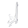 Acrylic Plate Stand Table Top Display Easel Table Stand Foldable Easel 6Inch