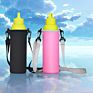 Adjustable Strap Thermos Glass Water Bottle Holder Color Can Be Customized Water Bottle Sleeve