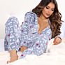 Adult Home Wear Flannel Onesie Pajama Women Sleepwear Set Family Christmas Holiday Onesie Pajamas Woman