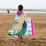 Advertising Full Color Polyester Cotton Velour Beach Towel Xlarge