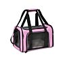 Airline Approved Portable Pet Breathable Large Capacity Cat Dog Food Carrier Pet Travel Duffel Bag with Mesh