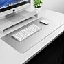 Aluminum Alloy Silver Office Large Mouse Pad Smooth Soft Easy Clean