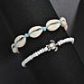 Anklet Creative Beach Turtle Shell Bead Anklet Set 2 Piece Set
