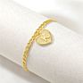 Anklets Foot Jewelry Letter Ankle Bracelet Set Beach Heart Initial Gold Cuban Link Chain Anklets for Women