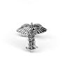 Antique Silver Medical Symbol Caduceus Cufflinks Doctors Cuff Links Gifts