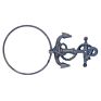 Antique Wall Mounted Cast Iron Metal Towel Rack for Kitchen Decoration Towel Holder