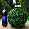 Artificial Boxwood Hedge Indoor Outdoor Using Topiary Grass Boxwood Ball for Home Garden Decoration