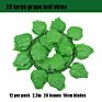 Artificial Grape Bunch Fake Grapes Vine Plastic Raisins Leaf Rattan Fruit Props Indoor Ceiling Decor Grape Leaves Artificial