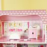 Astm En71 Diy Dollhouse Wooden Doll House for Kids Children's Day Christmas Gifts