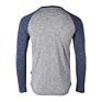 Athletic T Shirt for Men Rib Knit Long Sleeve Crew Neck Color Block Baseball Raglan Casual Tee Shirts