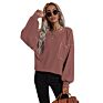 Autumn and Women's Foreign Trade Long-Sleeved T-Shirt Loose Long-Sleeved Sweater