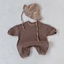 Autumn Baby Rompers Long Sleeve Jumpsuit Baby Pocket Casual Crawler Baby Sweatshirt Romper