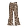 Autumn Casual Hipster Printing Snakeskin Grain Clothing Flared Pants Women's Trousers