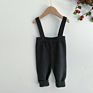 Autumn Children Clothing Pants Baby Knit Overalls Set