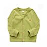 Autumn Children's Wear for Boys and Girls Cardigan Mickey Head Print V-Neck Long Sleeve Sweater