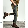 Autumn Men's Jeans All-Match Zip-Up Large Size Tapered Make Old Jean Straight Cone Daily Casual Pants