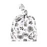 Babies Hat Organic Cotton Printing Newborn Beanie Top Knot Hats for Baby Boy Girl Cap