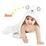 Baby Bamboo Fiber Cloak Bath Towel Hooded Blanket Swaddle Blankets