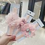 Baby Flower Wide-Brimmed Soft Headband Baby Girl Ear Protection Headscarf Headband
