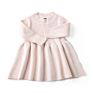 Baby Girls Dress Warm Kids Clothing Wool Knitted Girl Solid Long Sleeve Dresses Autumn