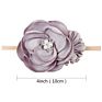 Baby Nylon Artificial Floral Hairband Soft Head Bands Artificial Flower Newborn Kids Hair Accessories for Baby