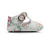 Baby Shoes Soft Sole Pu Leather Print Floral T-Bar Mary Jane Toddler Baby Moccasins Kids Princess Dress Shoes Footwear