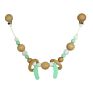 Baby Stroller Chain Silicone Wood Teether Silicon Baby Products Teething Necklace for Babies