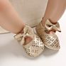 Baby's Shoes Hollow and Breathable Princess Shoes Soft Sole Walking Shoes