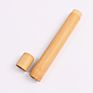 Bamboo Case Toothbrush Holder Bamboo Toothbrush Travel Kit with Laser Logo