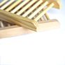 Bamboo Wooden Soap Dishes Wood Soap Dish Holder Eco Friendly for Shower