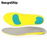 Bangni Black Blue Soft Inner Sole Shock Absorption Basketball Insoles Pu Sports Shoe Inserts