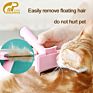 Baoli Mascotas Cepillo 2 in 1 Pet Silicon Removing Brush Grooming Deshedding and Dematting Tool Pet Dog Comb Brush