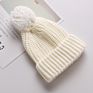 Beanie Solid Color Kids Knitted Hats Children Beanie Cap For