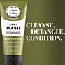 Beard Wash 3 in 1 Cleanses and Conditions for Face Beard and Hair Natural Growth Oil Men Hair Products Beard Care