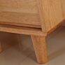 Bedroom Furniture Wooden Bedside Table Modern Solid Wood Nightstand Ash Wood Bedside Cabinet