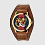 Bee Wristwatch Made in Watches Wide Leather Strap