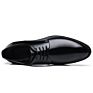 Big Size Classic Men Patent Leather Black Wedding Dress Shoes Lace up Oxford Shoes Man Pointed Toe Formal Shoes