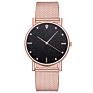 Black Mesh Band Watches Bling Dial Women Hand Watches Woman Watch