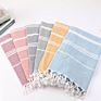 Black Turkish Hand Towel Turkish Beach Towel Digital Print Towel