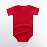Blank Newborn Baby Girl Boy Clothes 100% Cotton Solid Color Short Sleeve Onesie Bodysuit