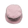 Blank Polyester Pink Terry Towel Fabric Breathable and Soft Foldable Lovely Bucket Hats