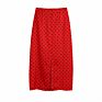Bmurhmza2021 and Autumn Women's Polka Dot Printing Long Back Zipper Slit Ladies Skirt