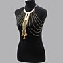 Body Chain Jewelry Retro Exaggerated Personality Pearl Tassel Body Chain