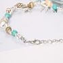 Bohemia Turquoise Anklets for Women Starfish Pendant Conch Shell Beach Foot Jewelry Retro Anklet Jewelry