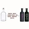 Bottles for Vodka Gin Empty Glass Bottle 500Ml 700Ml 750Ml 1000Ml Liquor Fancy Costume Vodka Gin Glass Bottle