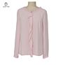 Boutique Clothing Tie Neck Long Sleeves Satin Long Sleeve Woman Blouse