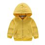 Boys Girls plus Velvet Zip up Hooded Jacket Children Solid Color Side Pocket Coat Kids Hoodies Outerwears