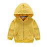 Boys Girls plus Velvet Zip up Hooded Jacket Children Solid Color Side Pocket Coat Kids Hoodies Outerwears