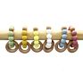 Bpa Free Baby Wooden Toys Teether Infant Baby Rattle