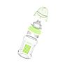 Bpa Free Eco Friendly Food Grade Pp Plastic Baby Feeding Bottle
